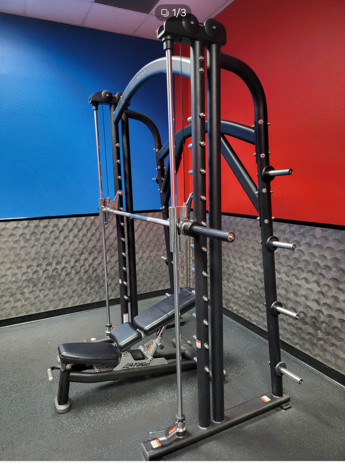 Matrix MGPL62 Smith machine (Matte Black) Austin Fitness Equipment