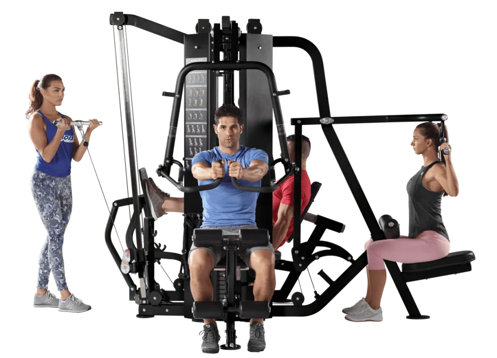 HOIST® Fitness H-4400-MB 4-Stack Multi-Gym